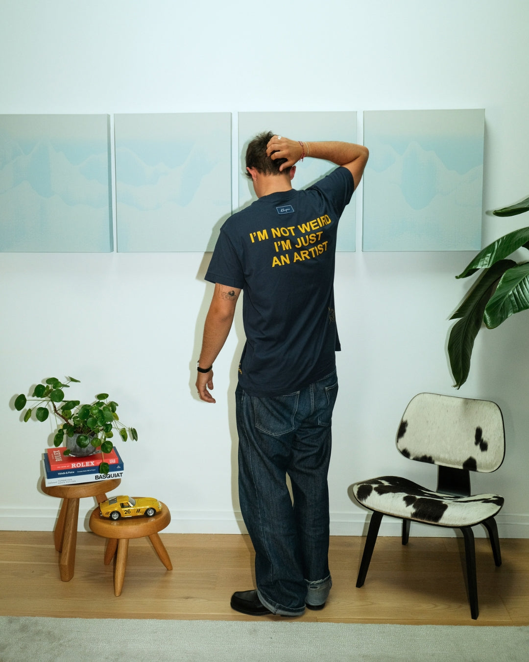 Artist Tee Navy
