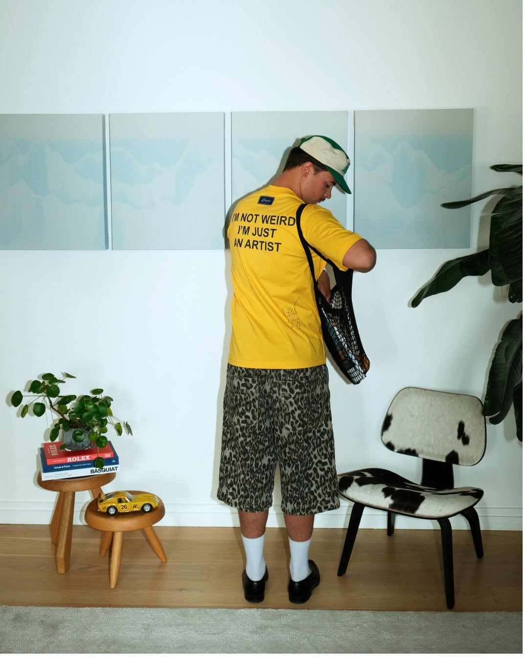 Artist Tee Yellow