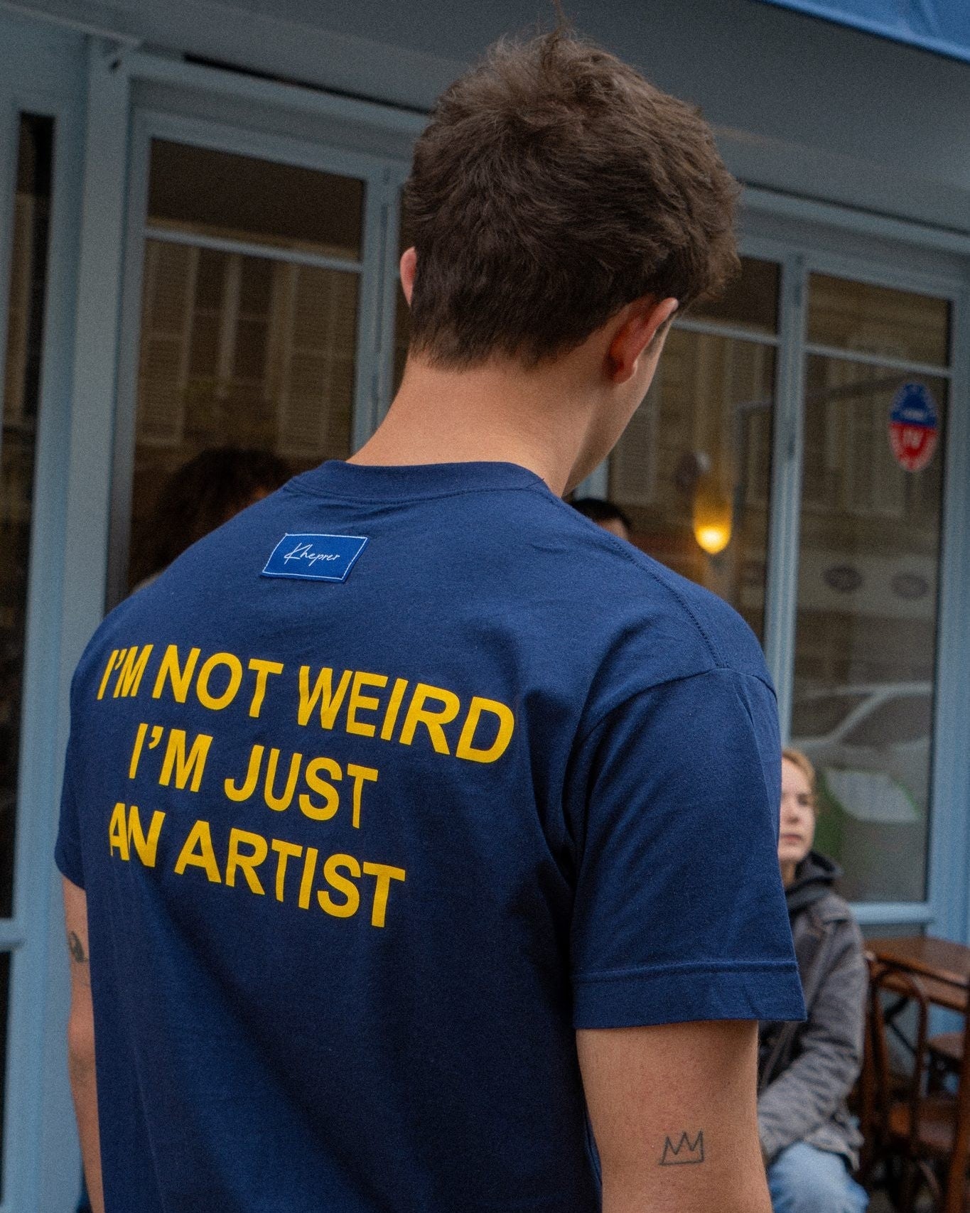 Artist Tee Navy
