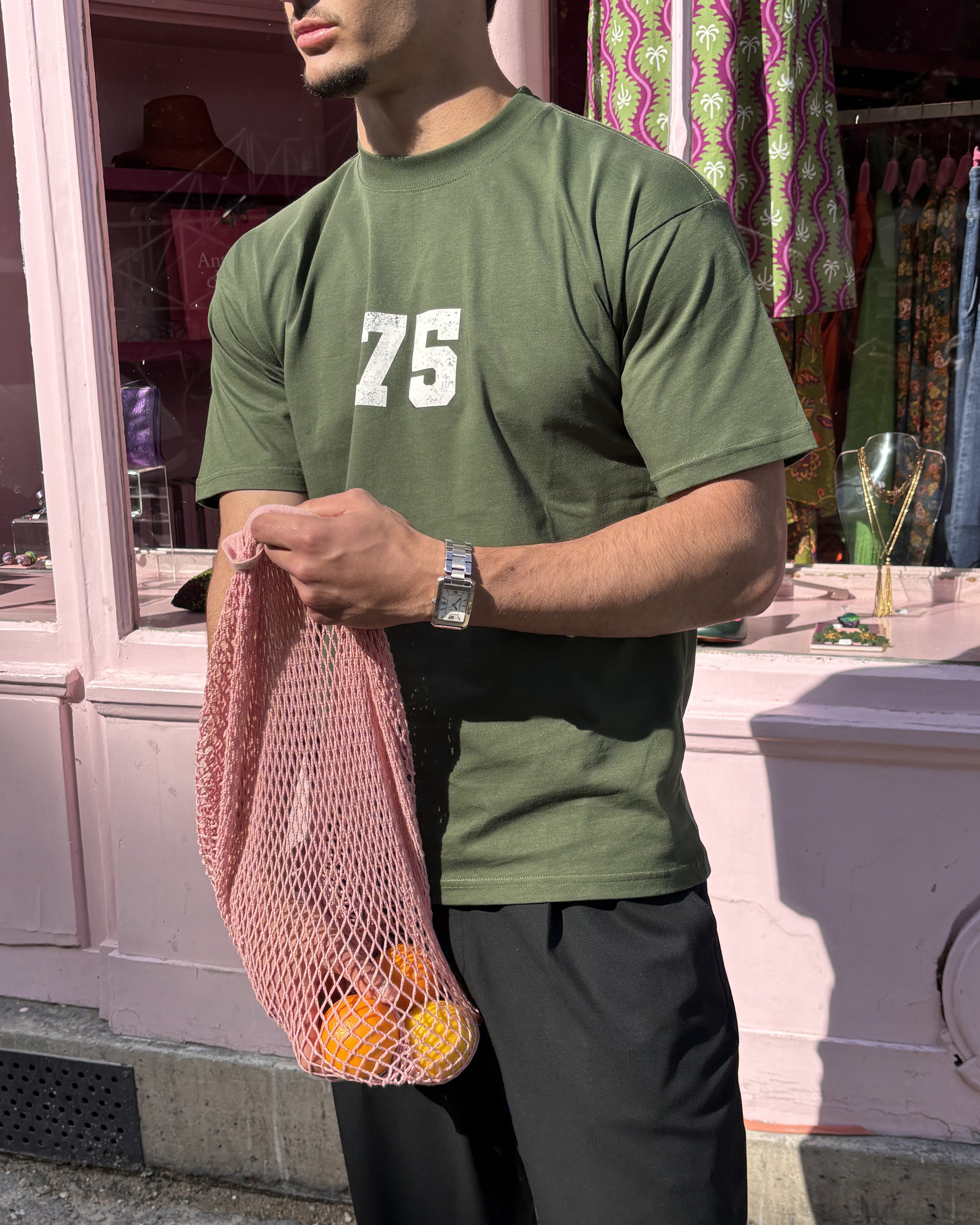 75 Tee Khaki