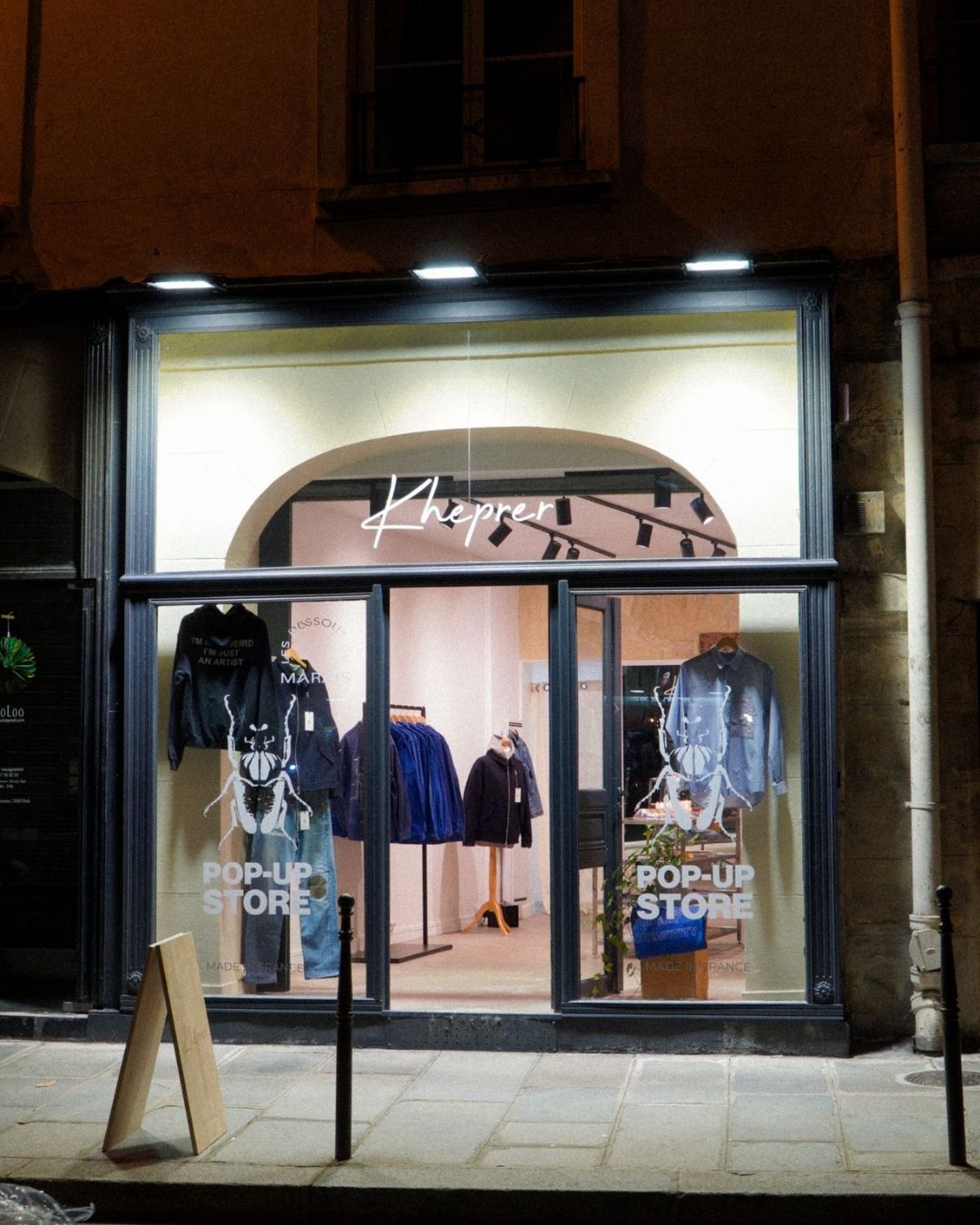 Kheprer dévoile sa collection 01 lors d'un pop-up store parisien