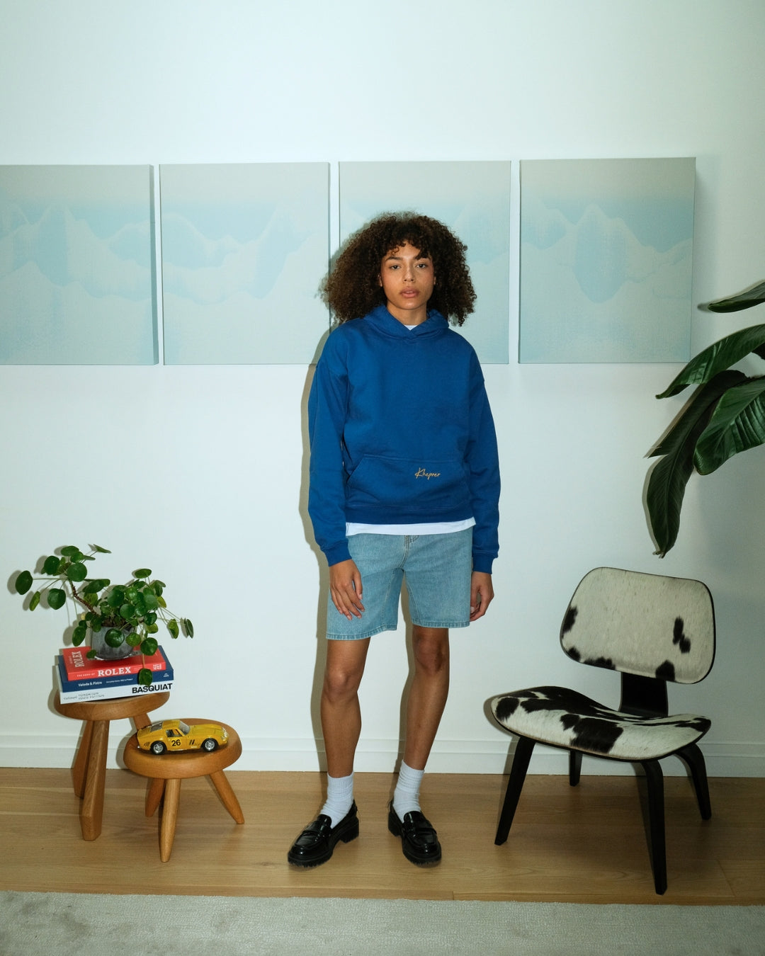 Endless Hoodie Electric Blue