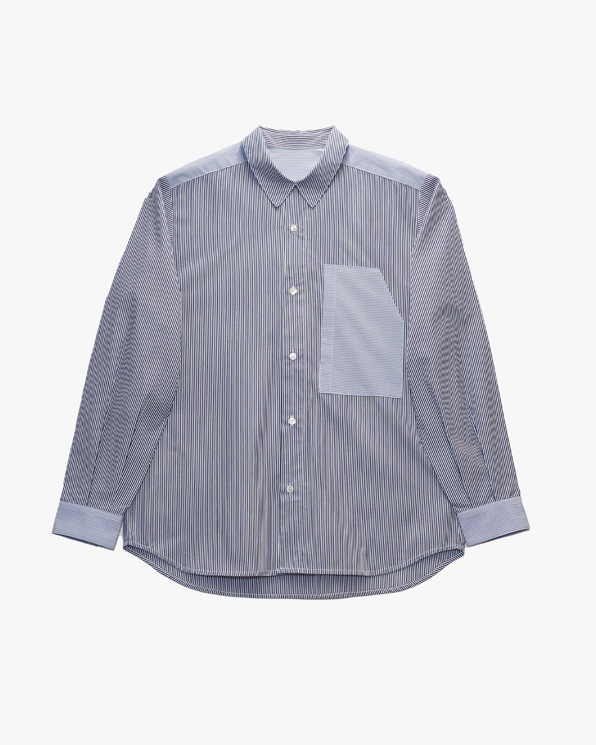 Contrast Shirt Navy