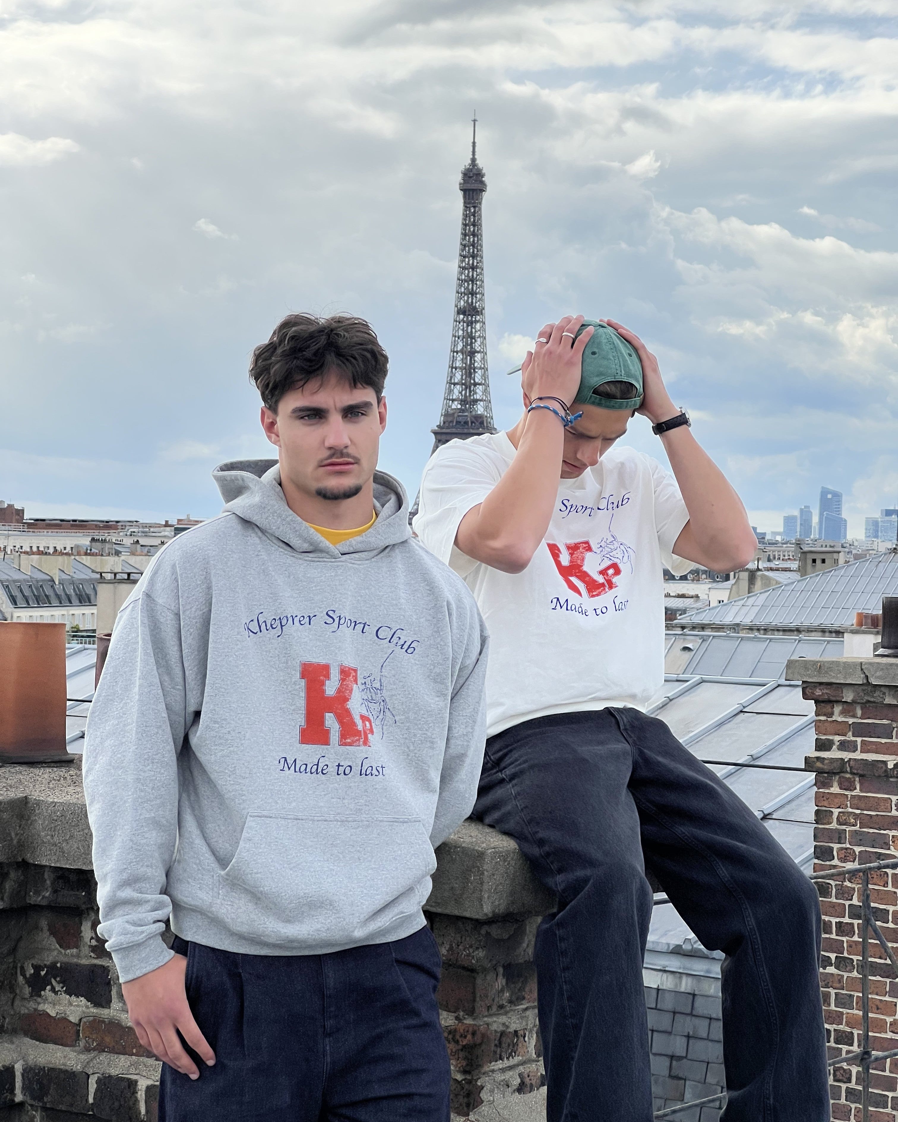 Sport Club Hoodie Grey
