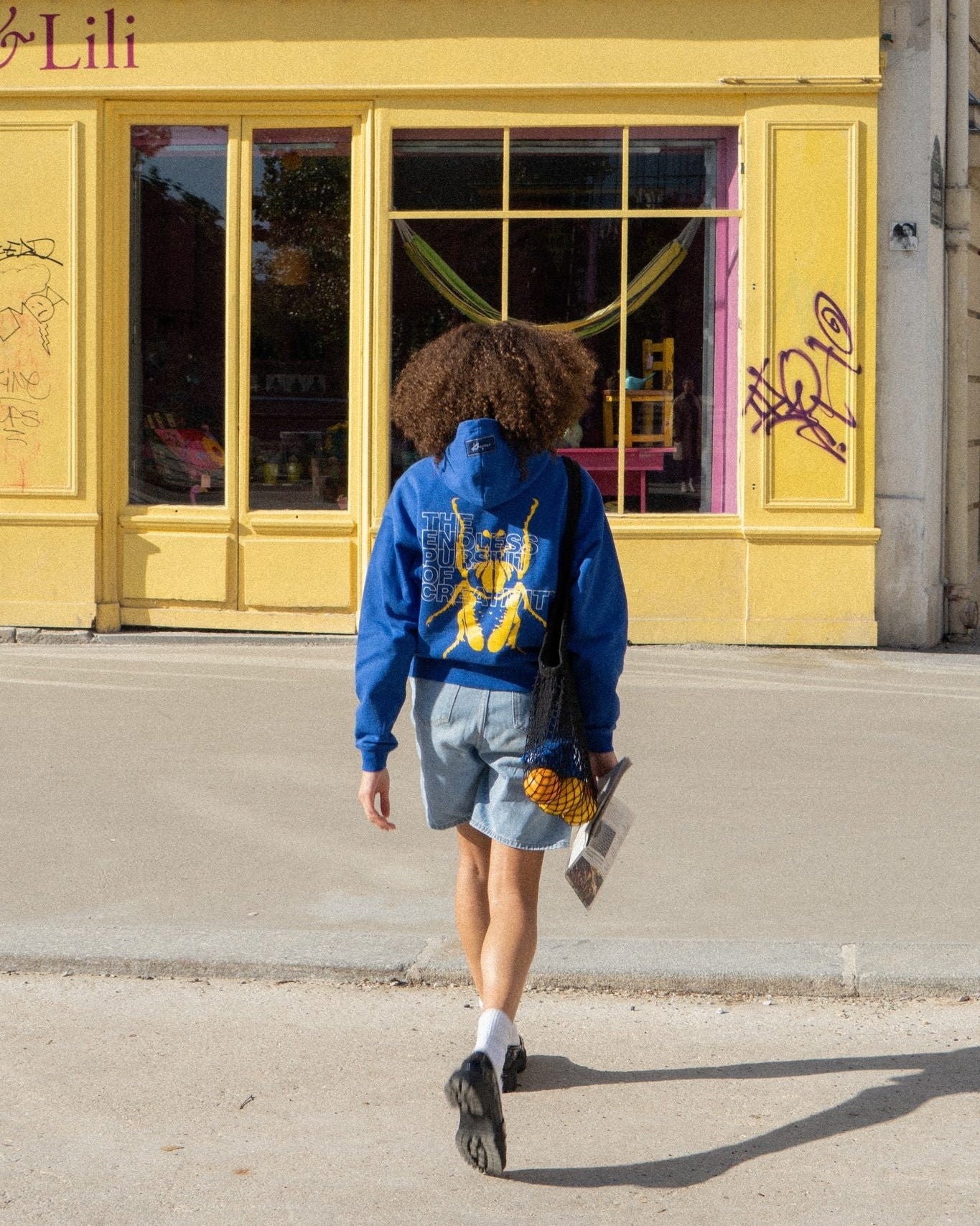 Endless Hoodie Electric Blue