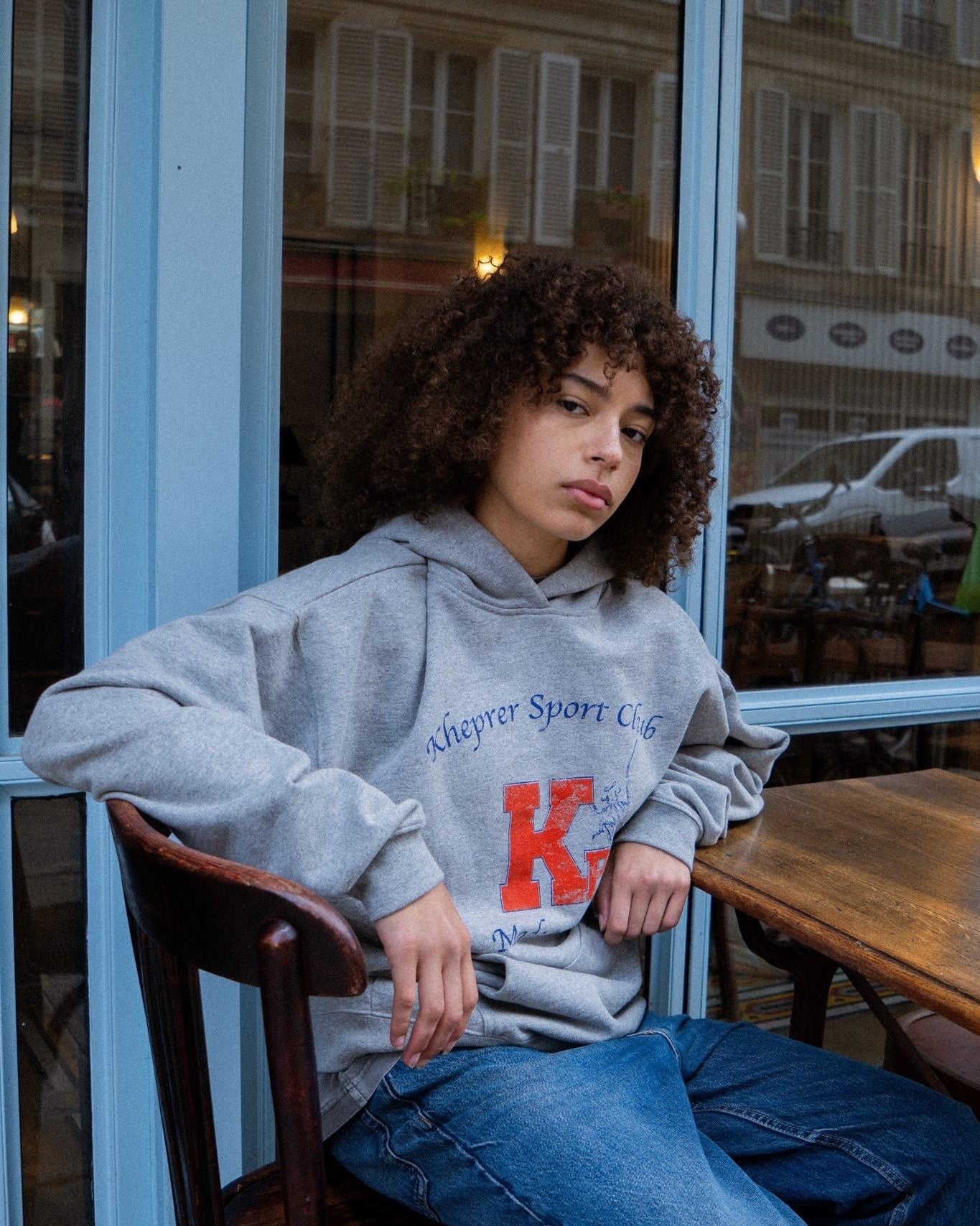 Sport Club Hoodie Grey