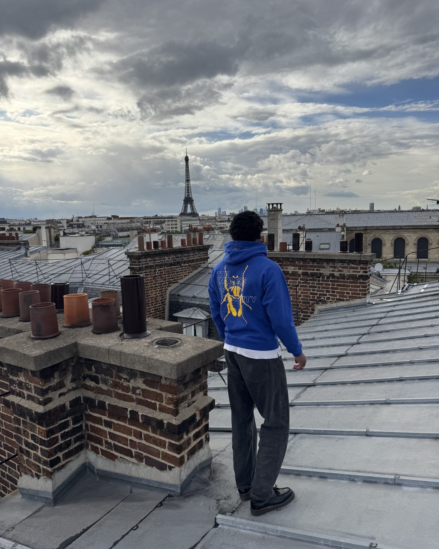 Endless Hoodie Electric Blue