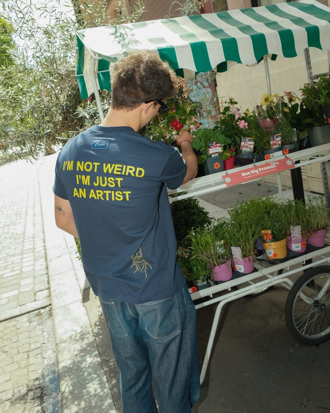 Artist Tee Navy