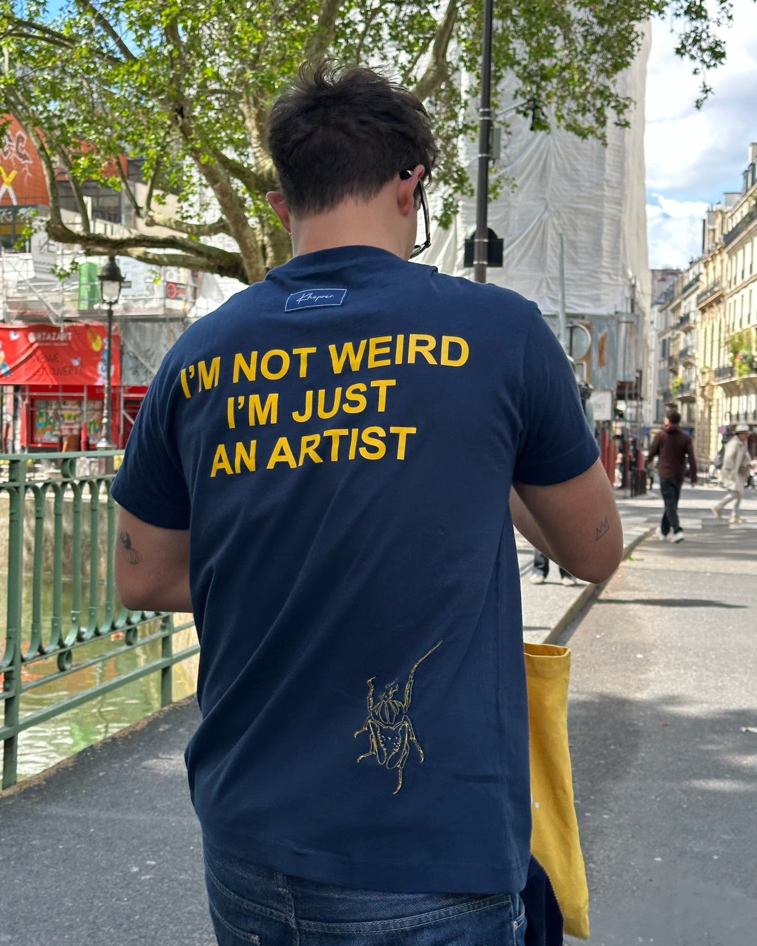 Artist Tee Navy